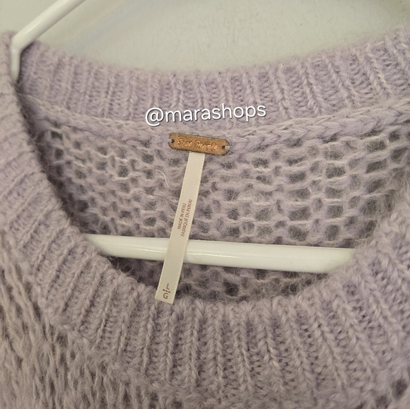 Free People Fluffy Crew Sweater - Picture 4 of 7